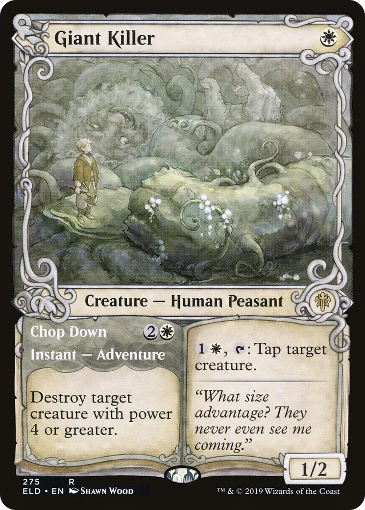 Tueur de géant // Petit bois — Throne of Eldraine — Magic: The Gathering