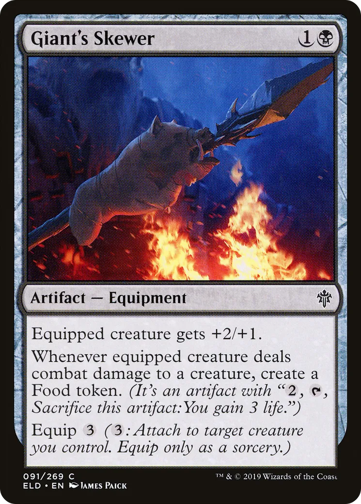 Giant's Skewer — Throne of Eldraine — Magic: The Gathering