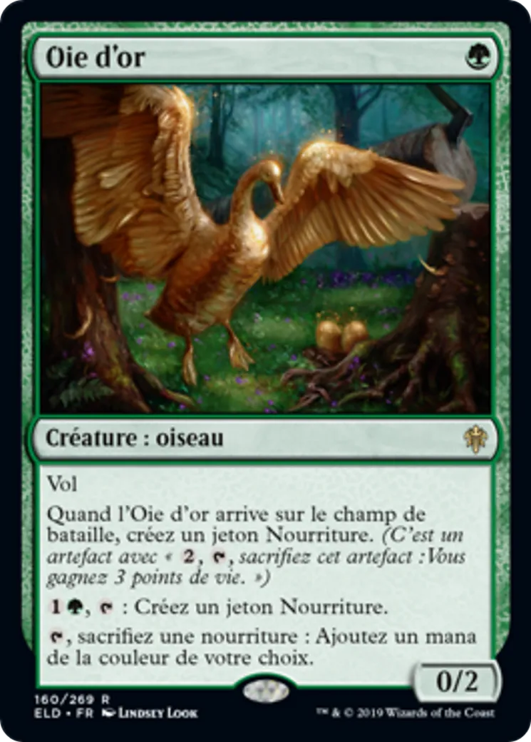 Oie d'or — Throne of Eldraine — Magic: The Gathering