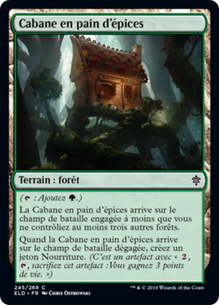 Cabane en pain d'épices — Throne of Eldraine — Magic: The Gathering