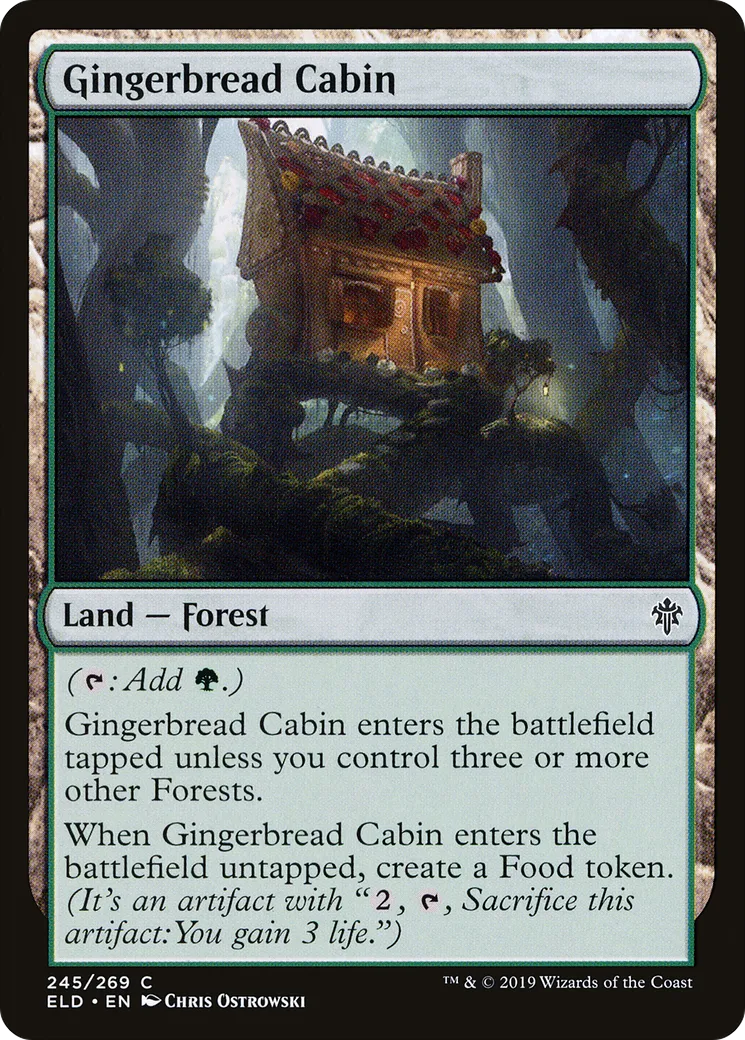 Gingerbread Cabin — Throne of Eldraine — Magic: The Gathering