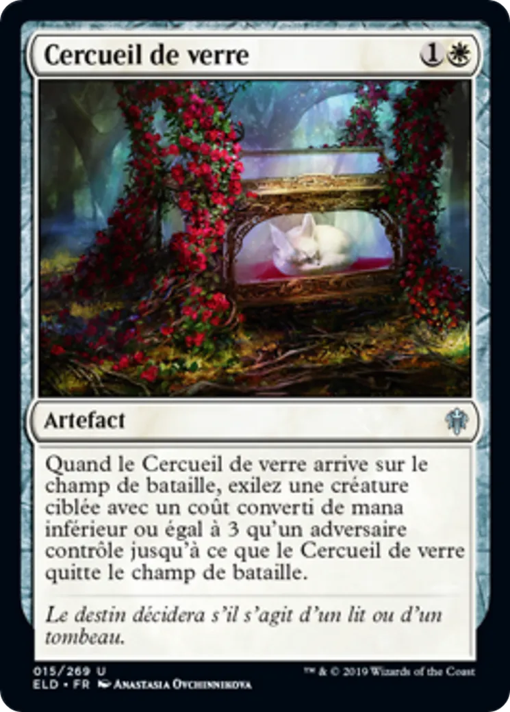 Cercueil de verre — Throne of Eldraine — Magic: The Gathering