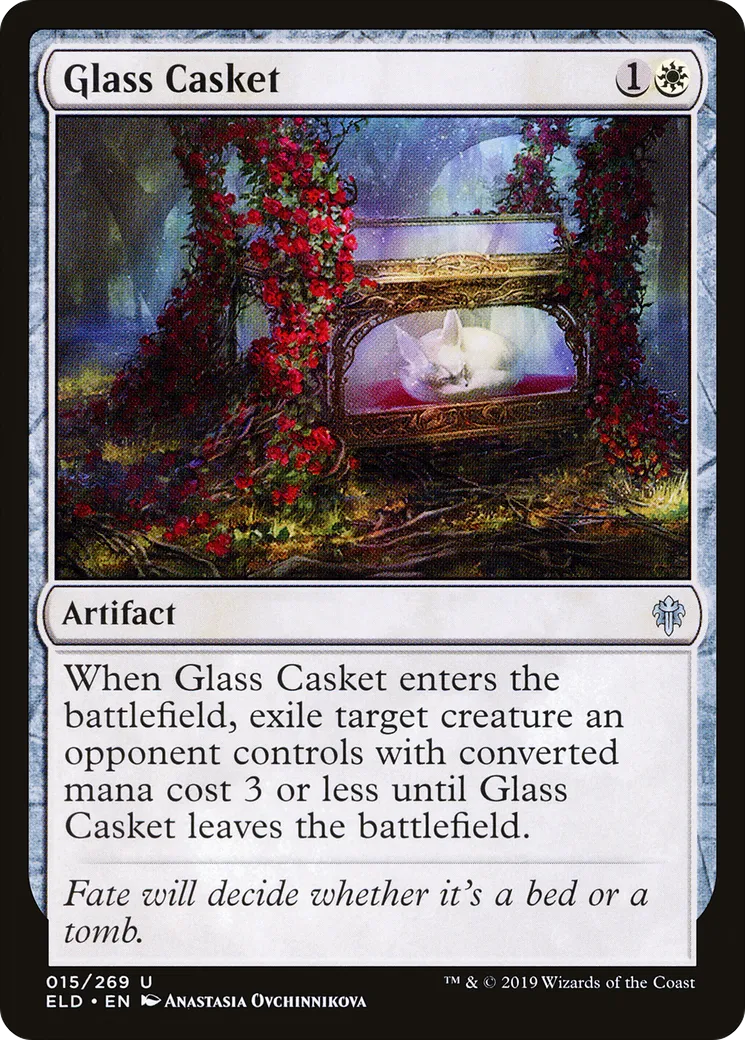 Glass Casket — Throne of Eldraine — Magic: The Gathering