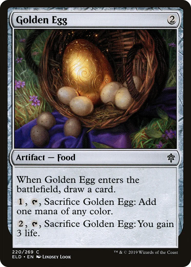 Œuf d'or — Throne of Eldraine — Magic: The Gathering