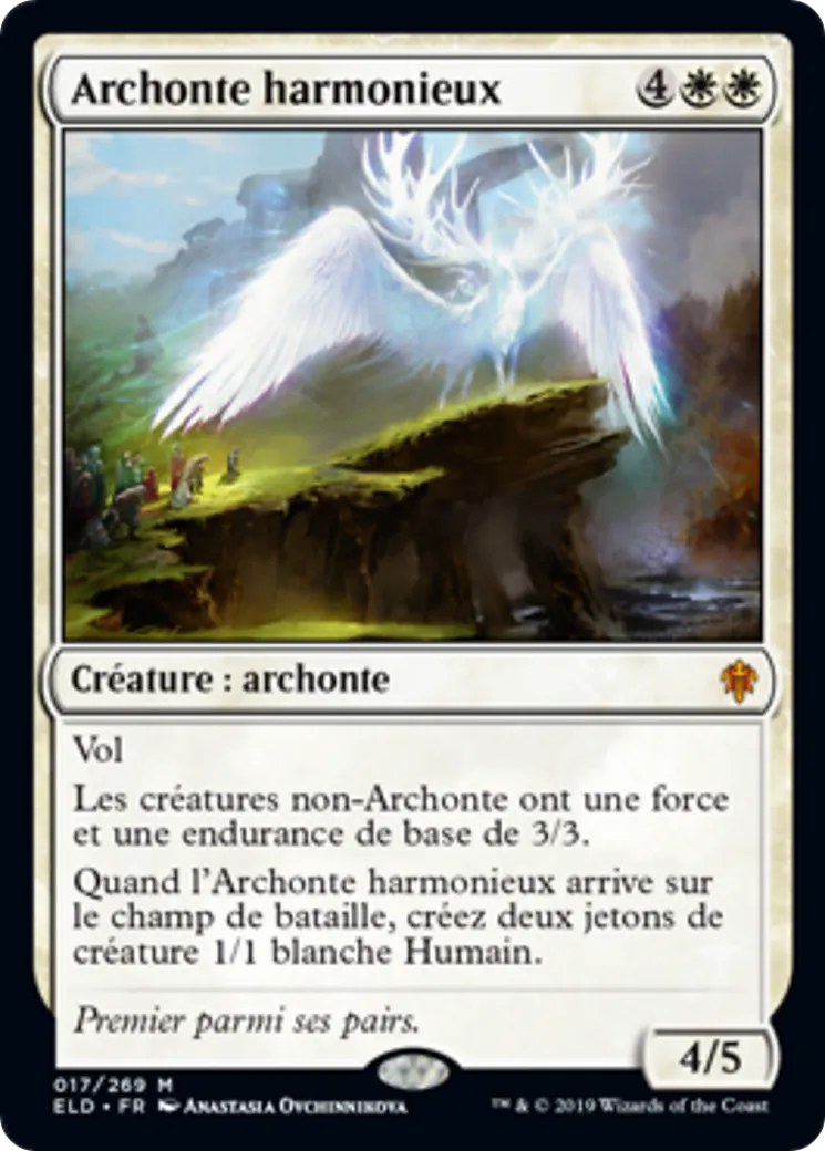 Archonte harmonieux — Throne of Eldraine — Magic: The Gathering