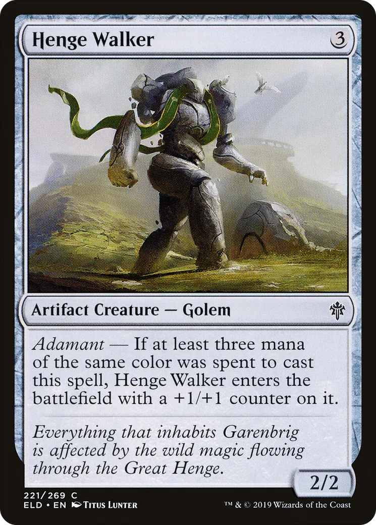 Marcheur du cromlech — Throne of Eldraine — Magic: The Gathering
