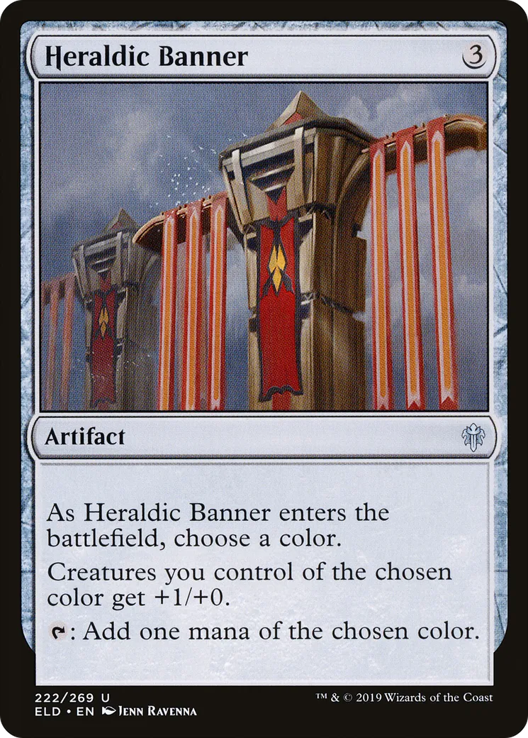 Bannière héraldique — Throne of Eldraine — Magic: The Gathering