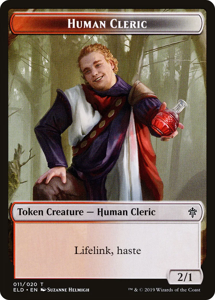 Human Cleric — Throne of Eldraine — Magic: The Gathering