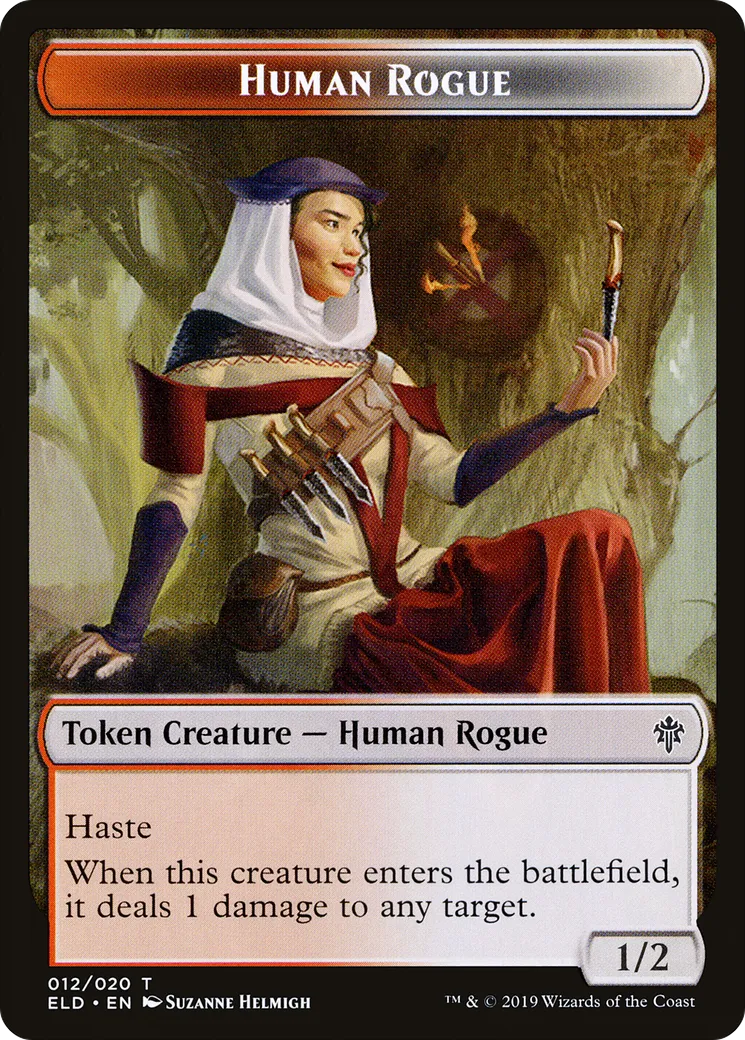 Human Rogue — Throne of Eldraine — Magic: The Gathering