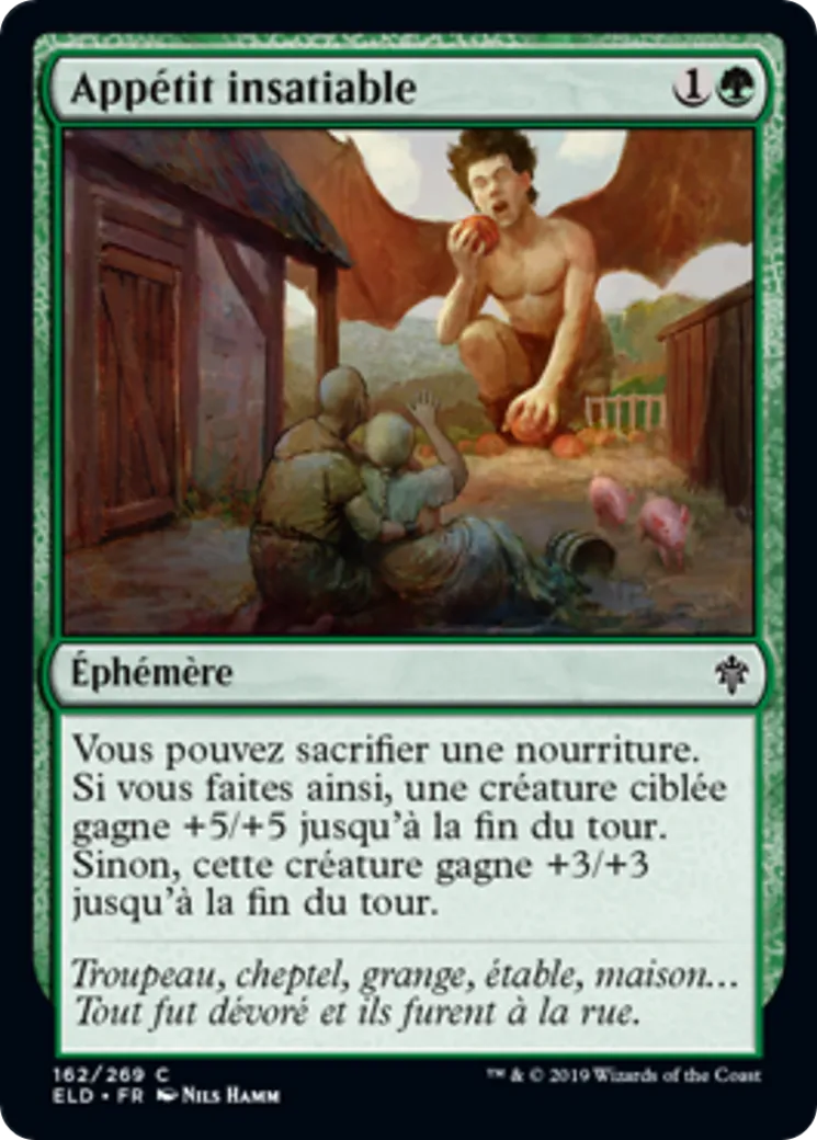 Appétit insatiable — Throne of Eldraine — Magic: The Gathering