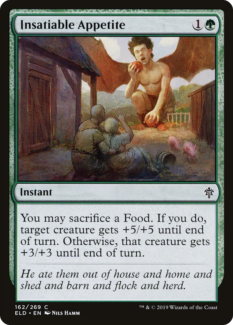 Insatiable Appetite — Throne of Eldraine — Magic: The Gathering
