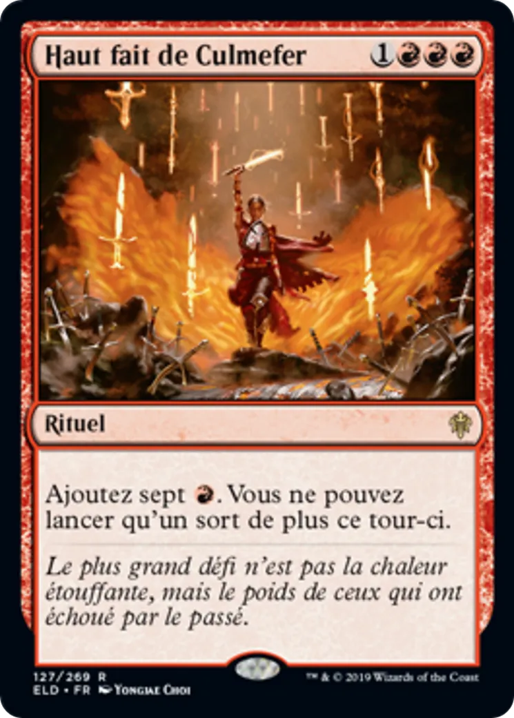 Haut fait de Culmefer — Throne of Eldraine — Magic: The Gathering