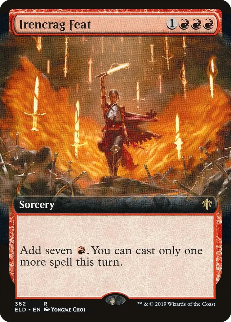 Irencrag Feat — Throne of Eldraine — Magic: The Gathering