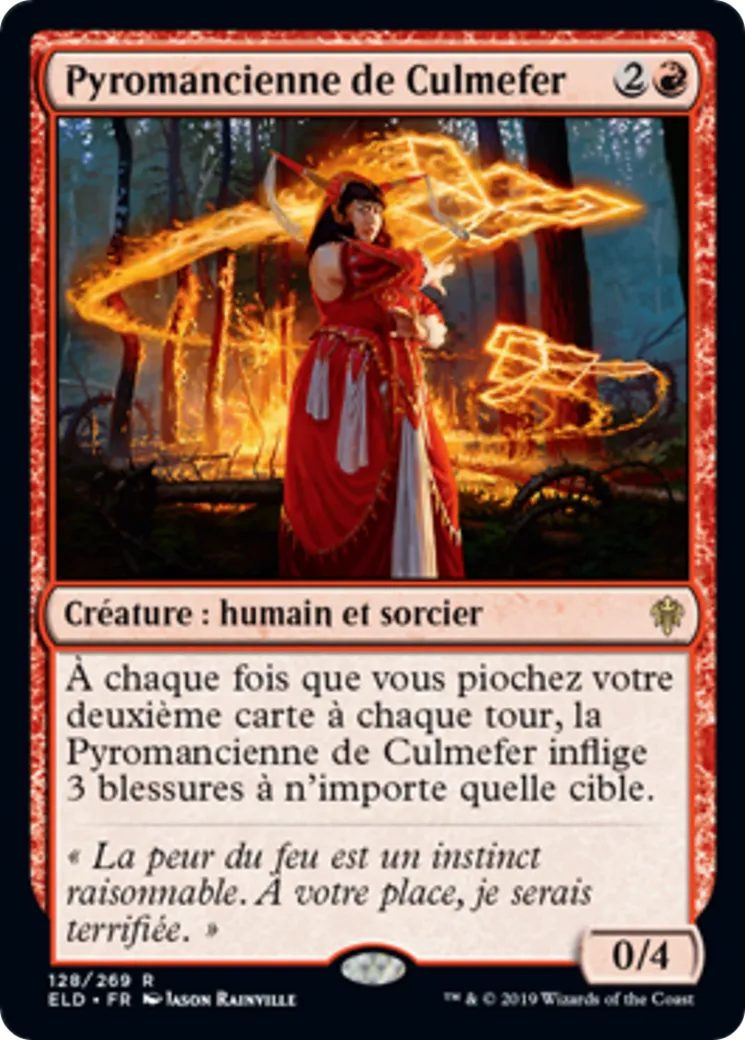 Pyromancienne de Culmefer — Throne of Eldraine — Magic: The Gathering