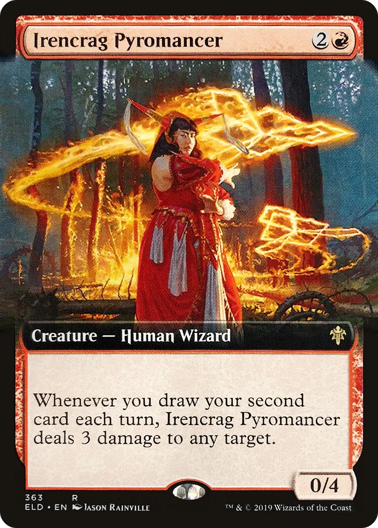 Irencrag Pyromancer — Throne of Eldraine — Magic: The Gathering