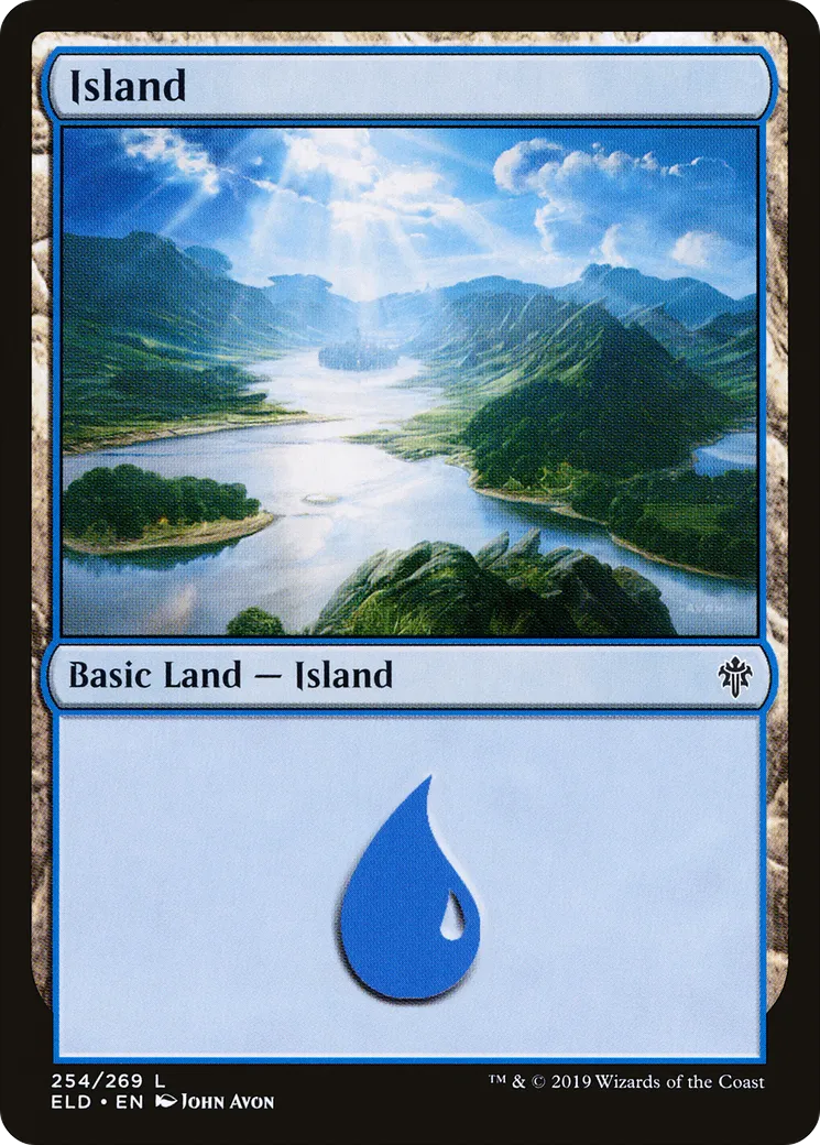 Island — Throne of Eldraine — Magic: The Gathering