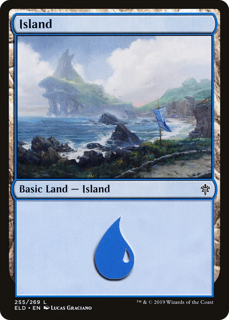 Island — Throne of Eldraine — Magic: The Gathering