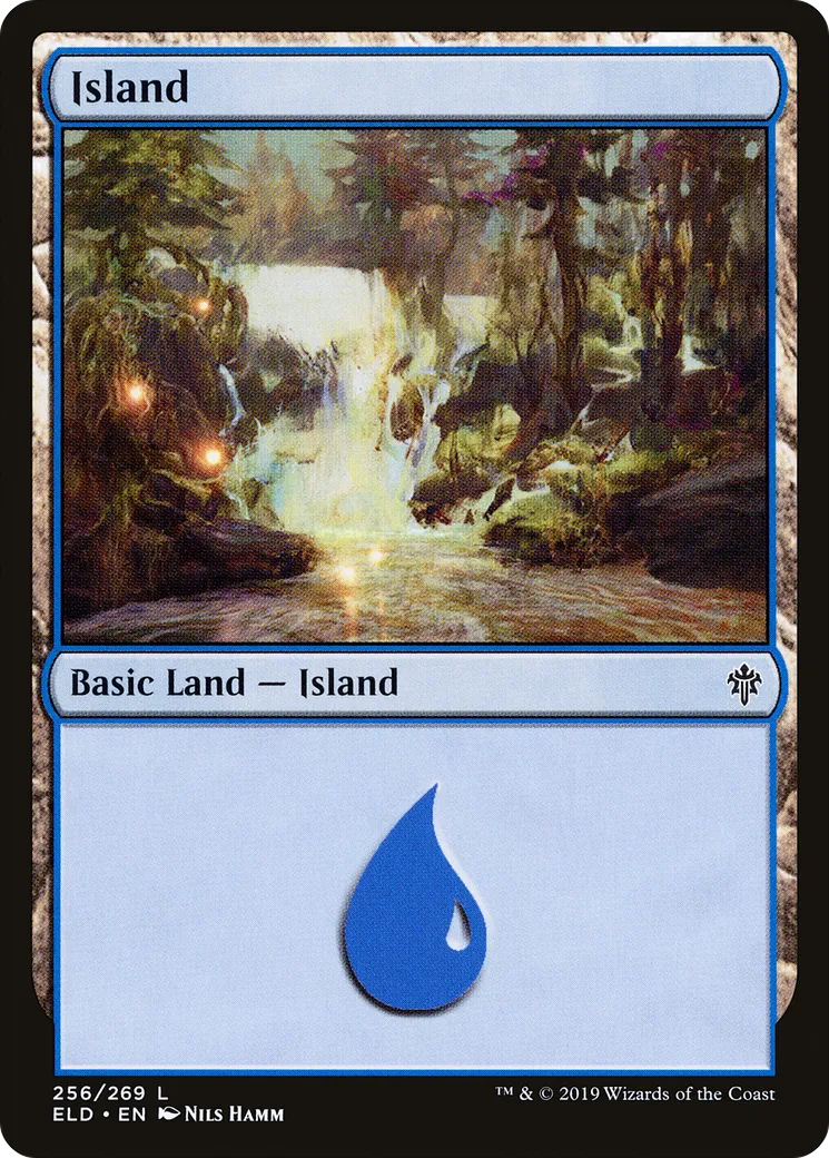 Island — Throne of Eldraine — Magic: The Gathering