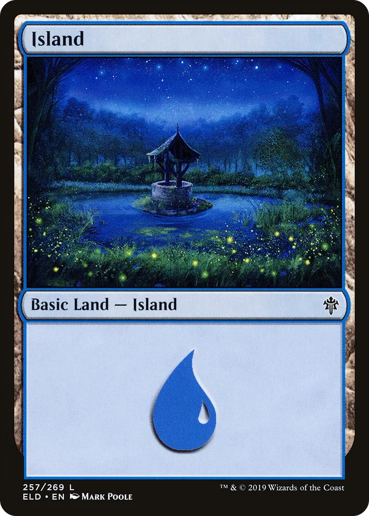 Island — Throne of Eldraine — Magic: The Gathering