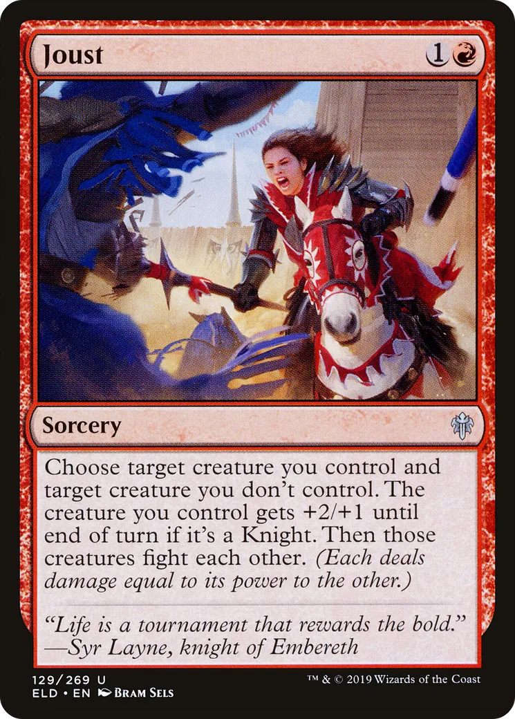 Joust — Throne of Eldraine — Magic: The Gathering