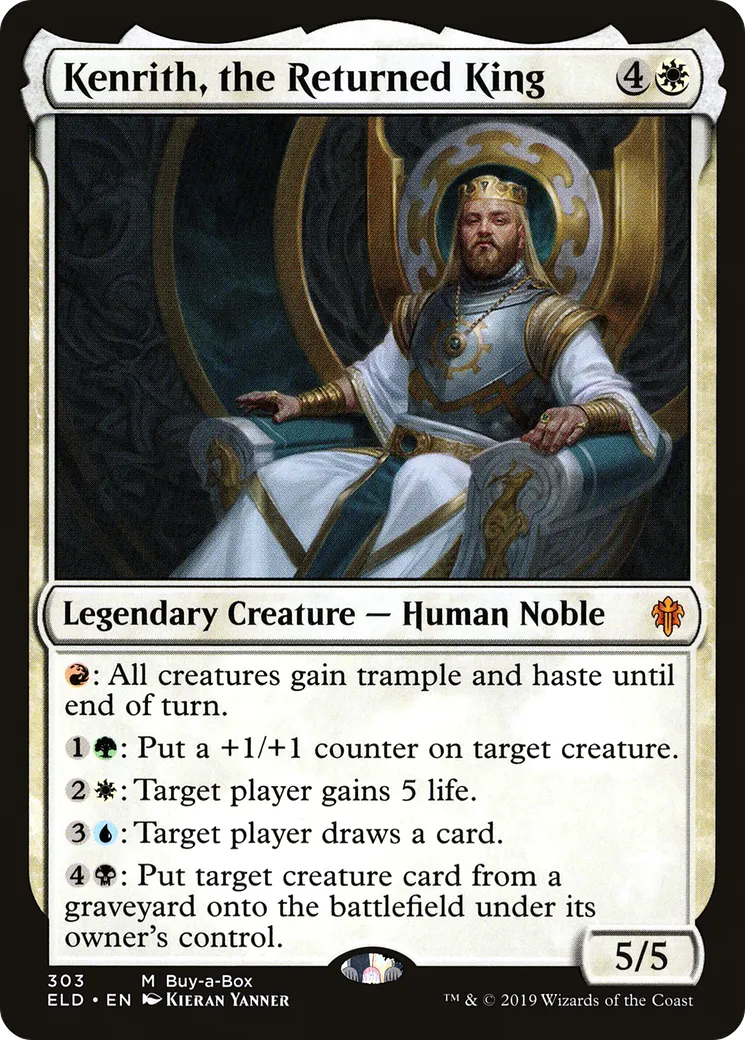 Kenrith, the Returned King — Throne of Eldraine — Magic: The Gathering