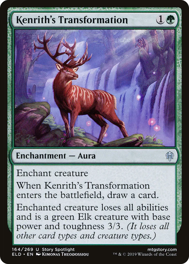 Kenrith's Transformation — Throne of Eldraine — Magic: The Gathering