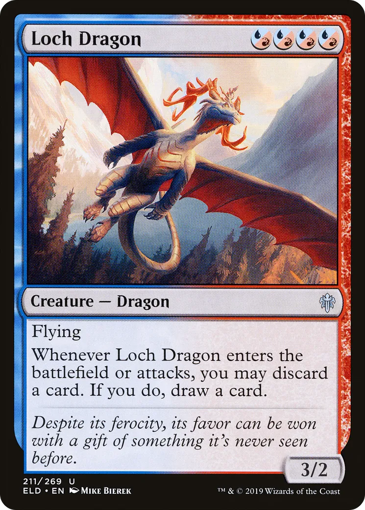Loch Dragon — Throne of Eldraine — Magic: The Gathering