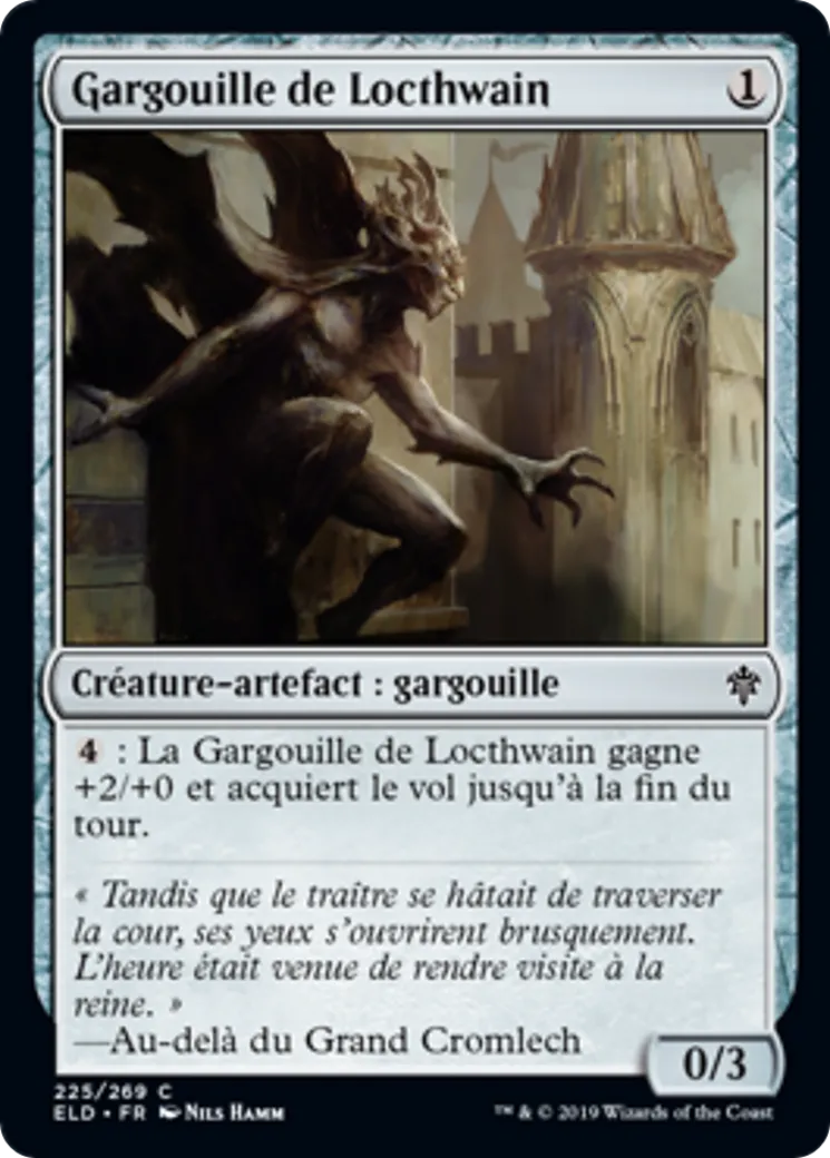Gargouille de Locthwain — Throne of Eldraine — Magic: The Gathering