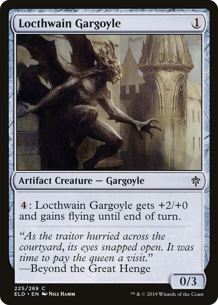 Gargouille de Locthwain — Throne of Eldraine — Magic: The Gathering