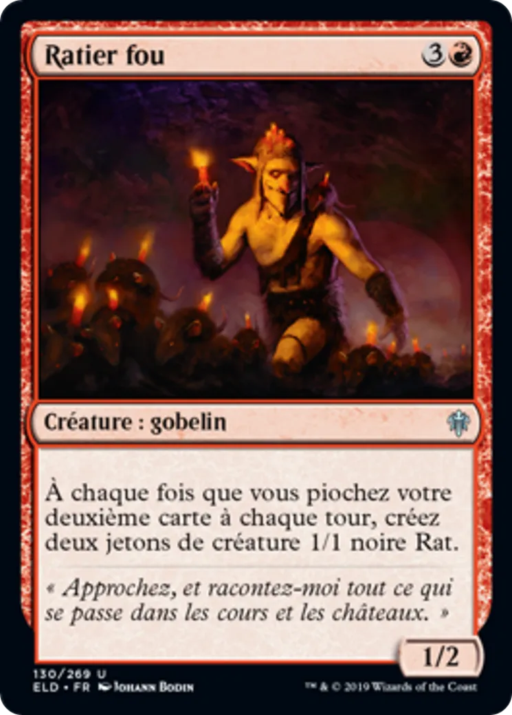 Ratier fou — Throne of Eldraine — Magic: The Gathering