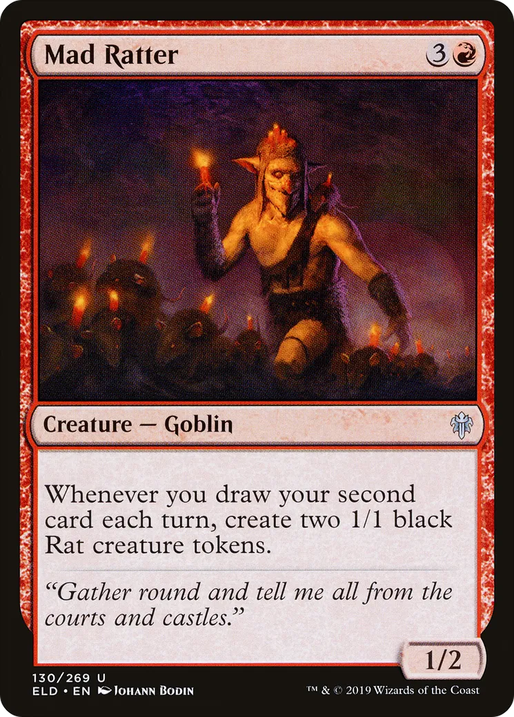 Mad Ratter — Throne of Eldraine — Magic: The Gathering