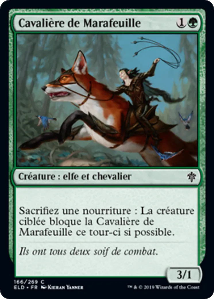 Cavalière de Marafeuille — Throne of Eldraine — Magic: The Gathering