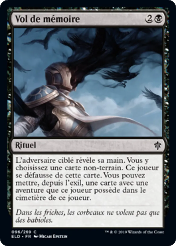 Vol de mémoire — Throne of Eldraine — Magic: The Gathering