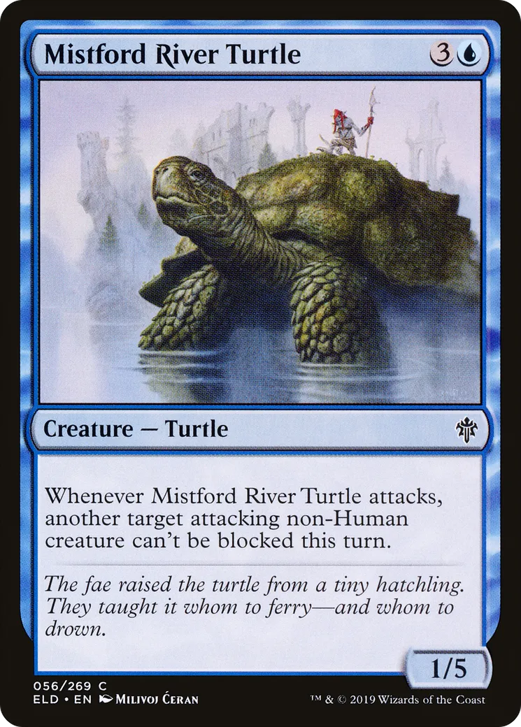 Mistford River Turtle — Throne of Eldraine — Magic: The Gathering