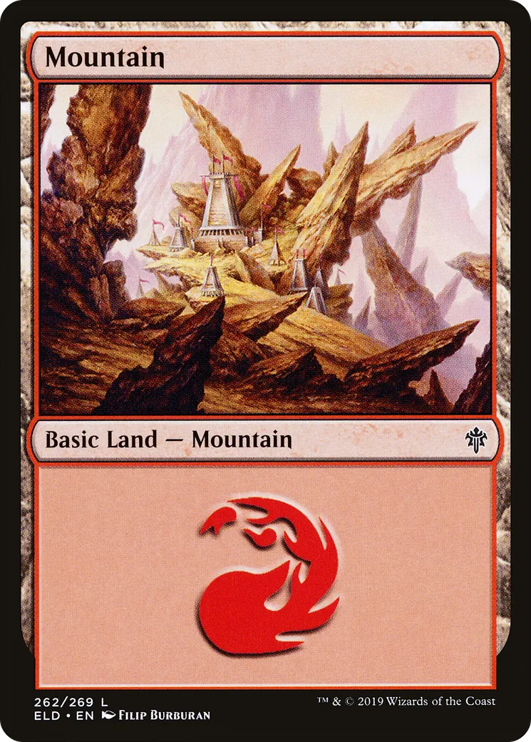 Mountain — Throne of Eldraine — Magic: The Gathering