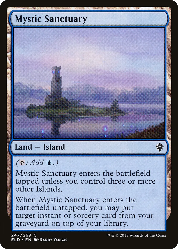 Mystic Sanctuary — Throne of Eldraine — Magic: The Gathering