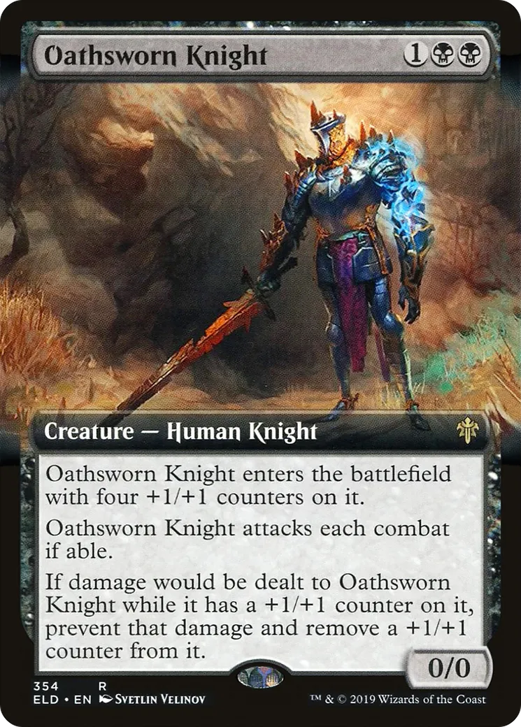 Oathsworn Knight — Throne of Eldraine — Magic: The Gathering