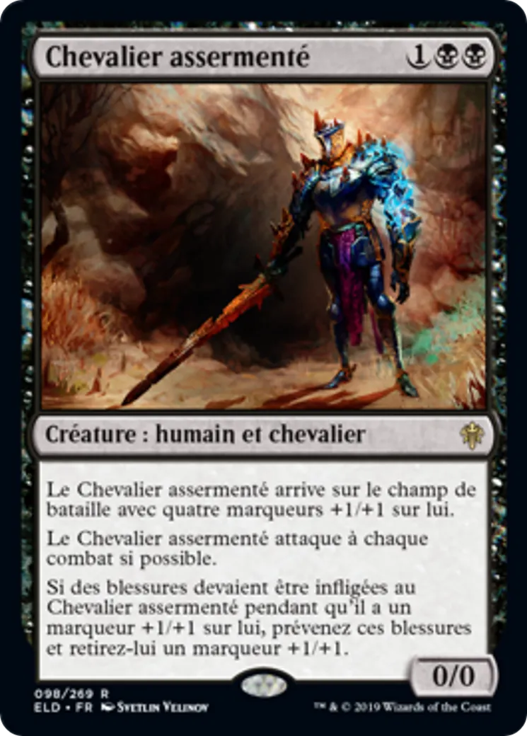 Chevalier assermenté — Throne of Eldraine — Magic: The Gathering
