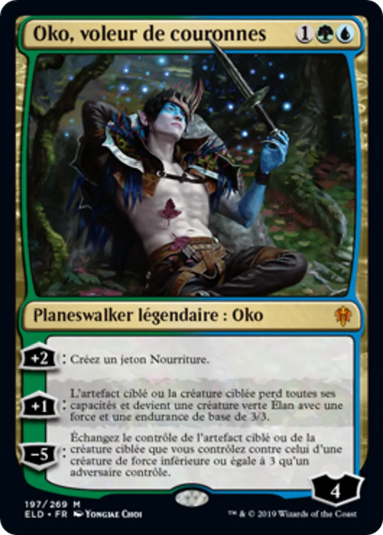 Oko, voleur de couronnes — Throne of Eldraine — Magic: The Gathering