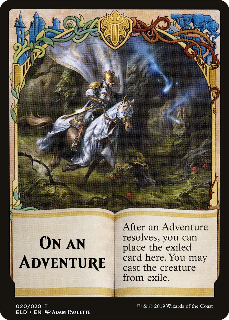 On an Adventure — Throne of Eldraine — Magic: The Gathering