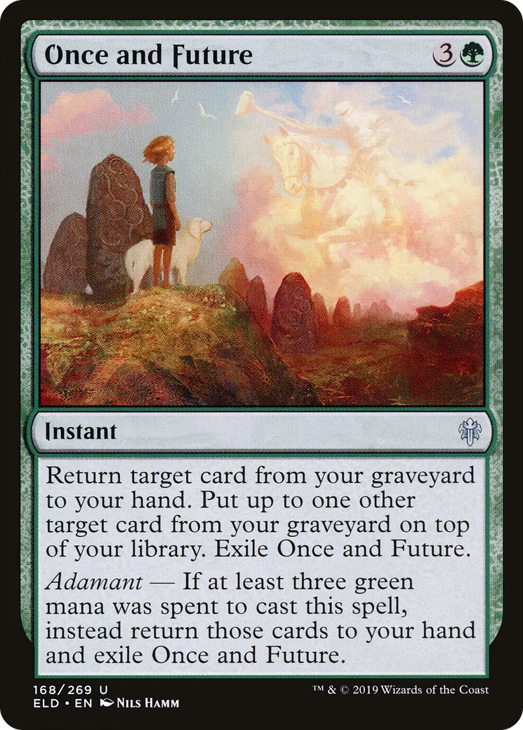 Qui fut et qui sera — Throne of Eldraine — Magic: The Gathering