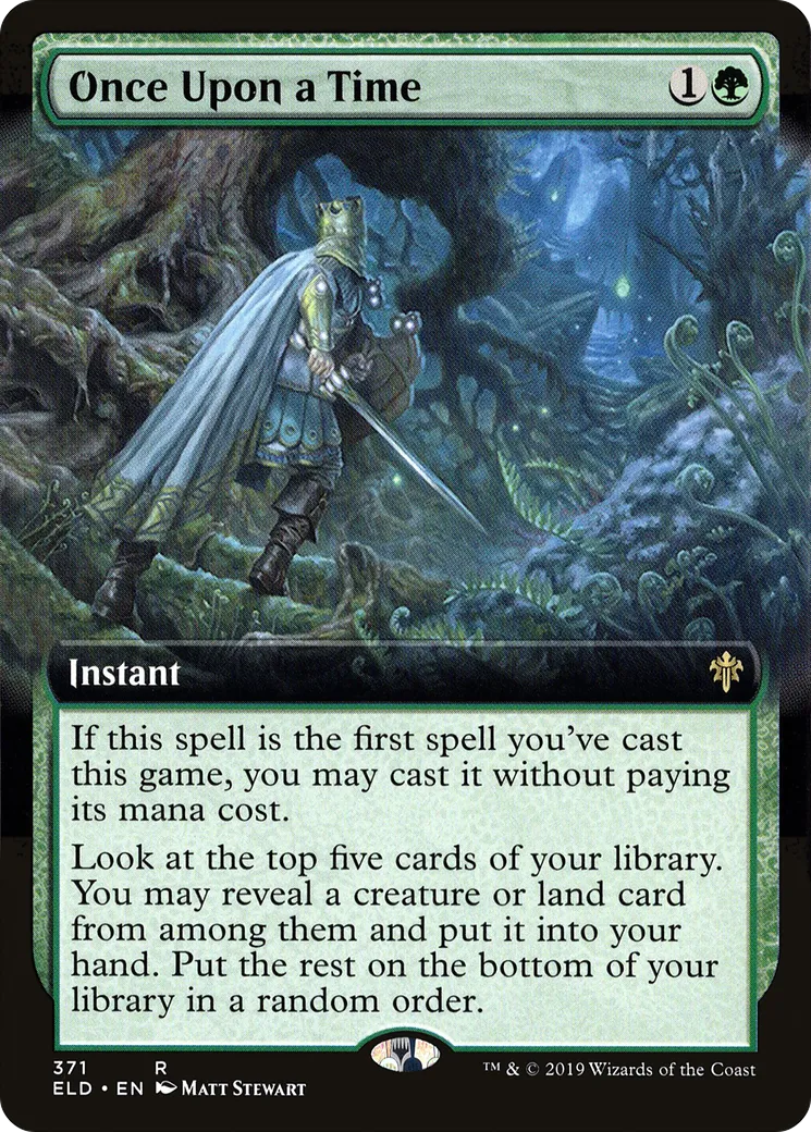 Once Upon a Time — Throne of Eldraine — Magic: The Gathering