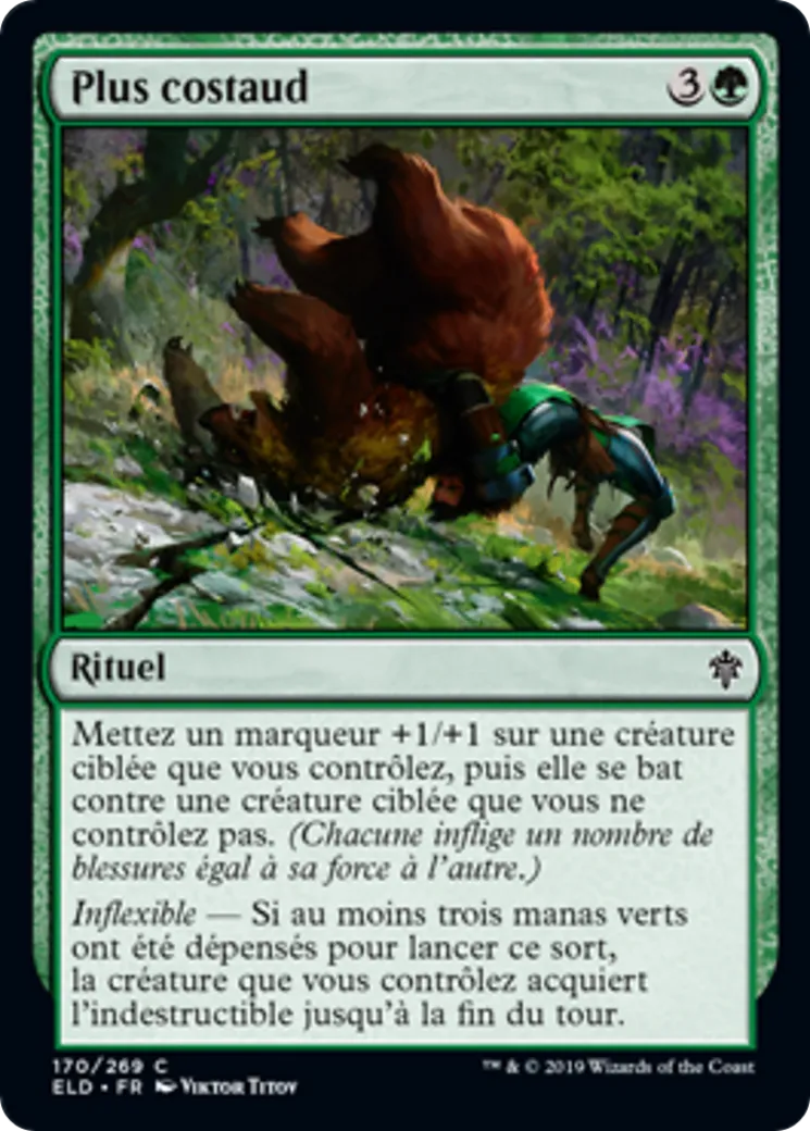 Plus costaud — Throne of Eldraine — Magic: The Gathering