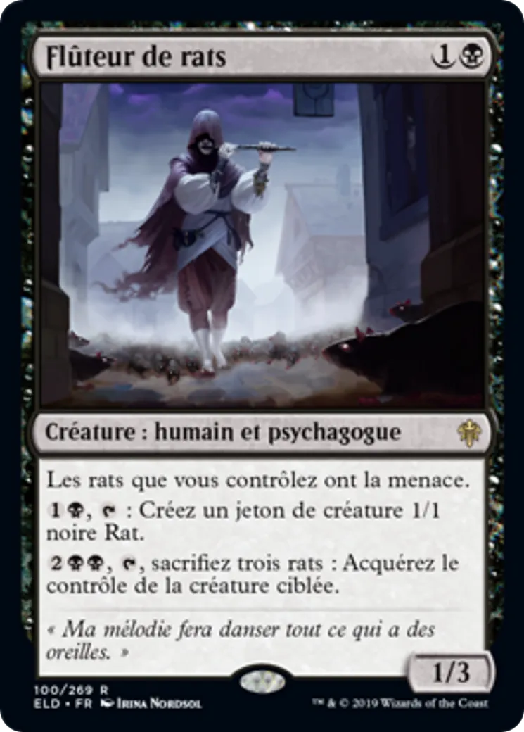 Flûteur de rats — Throne of Eldraine — Magic: The Gathering
