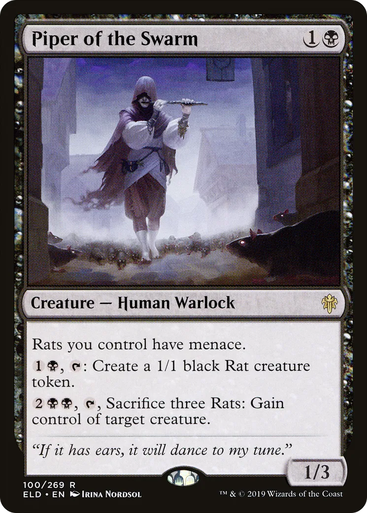 Piper of the Swarm — Throne of Eldraine — Magic: The Gathering