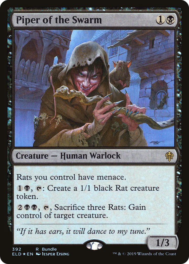 Piper of the Swarm — Throne of Eldraine — Magic: The Gathering