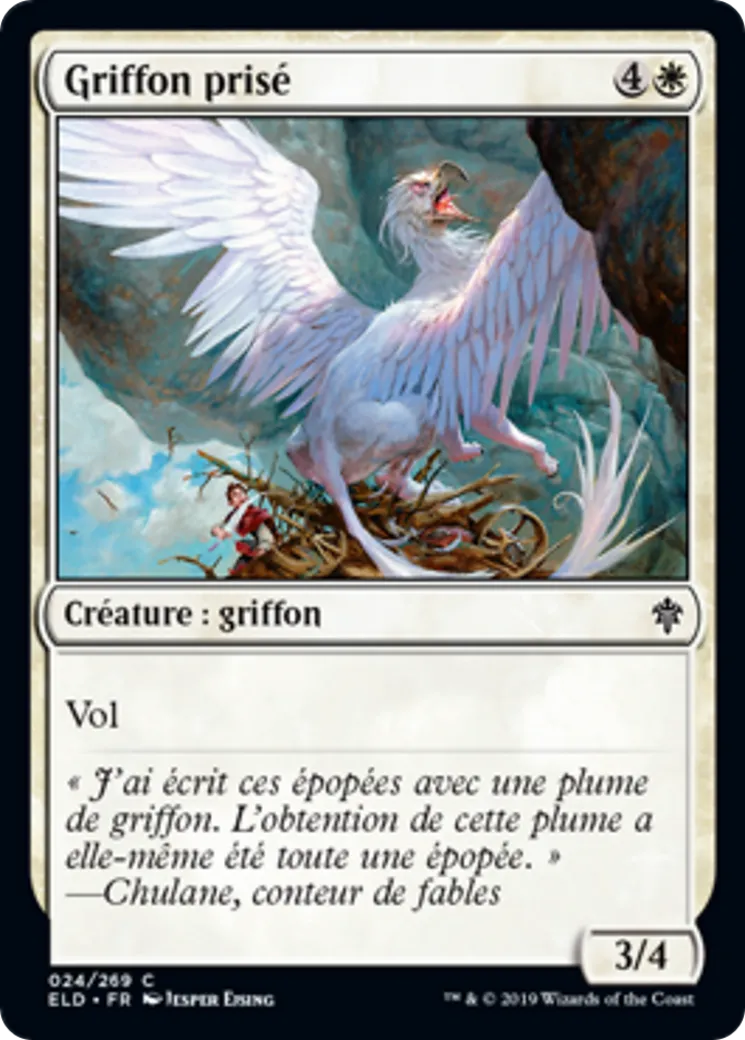 Griffon prisé — Throne of Eldraine — Magic: The Gathering