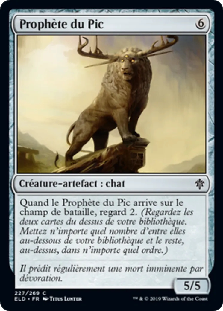Prophète du Pic — Throne of Eldraine — Magic: The Gathering