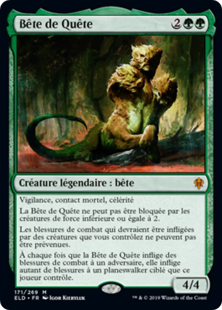 Bête de Quête — Throne of Eldraine — Magic: The Gathering
