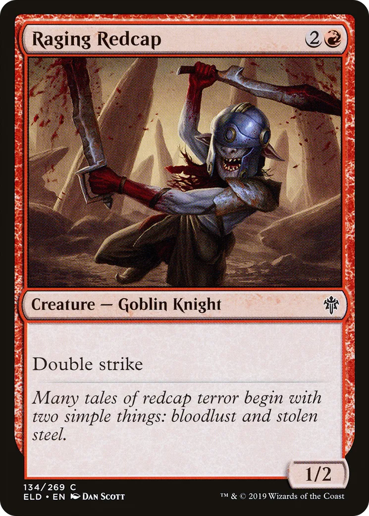 Raging Redcap — Throne of Eldraine — Magic: The Gathering